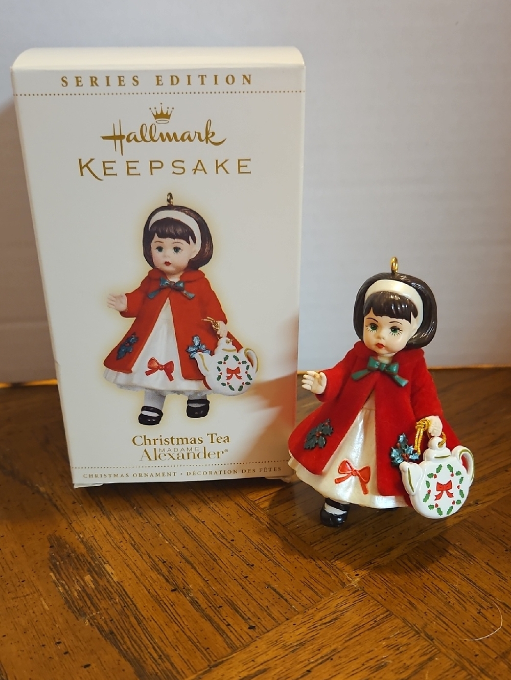 Madame Alexander Christmas Tea Hallmark Ornament